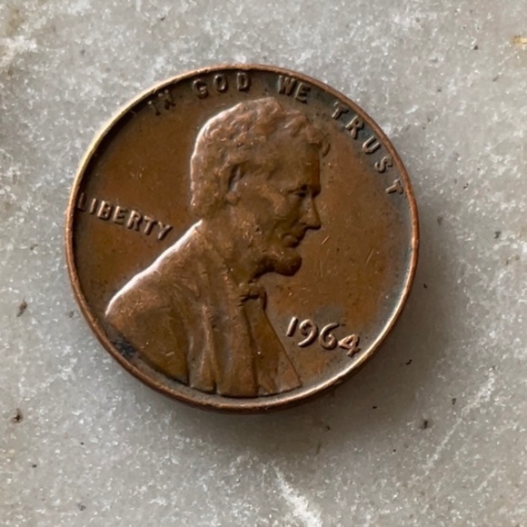 1964 Penny No mint mark - Picture 1 of 6